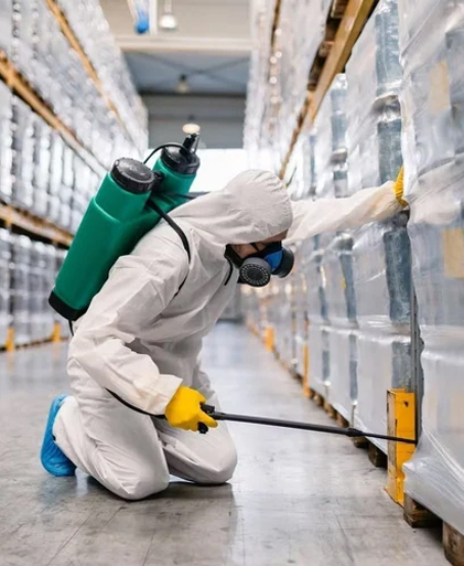 Pest-o-Rid pest control team in Navi Mumbai